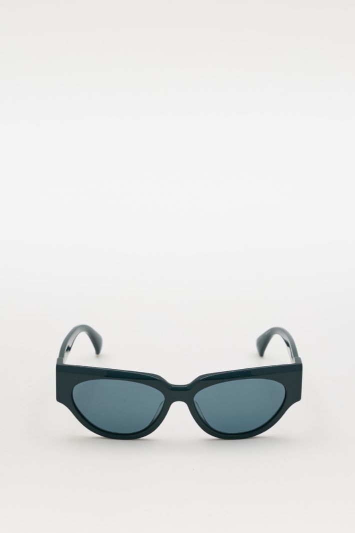 Oval sunglasses - GREEN - Intrend
