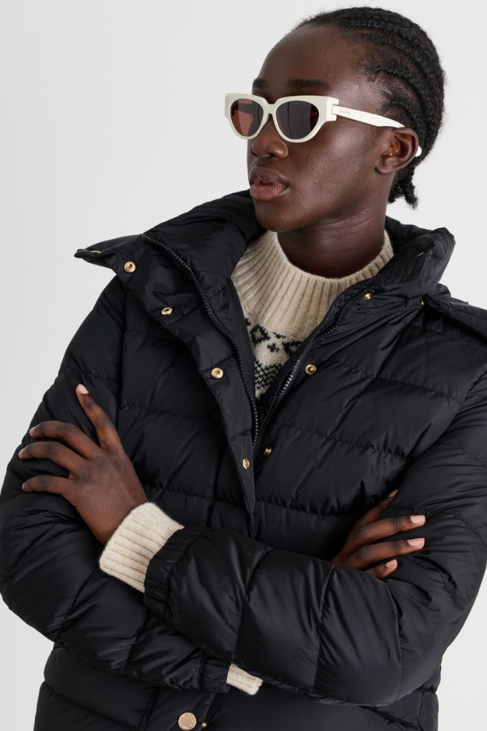 Oval sunglasses - WHITE - Intrend - 3