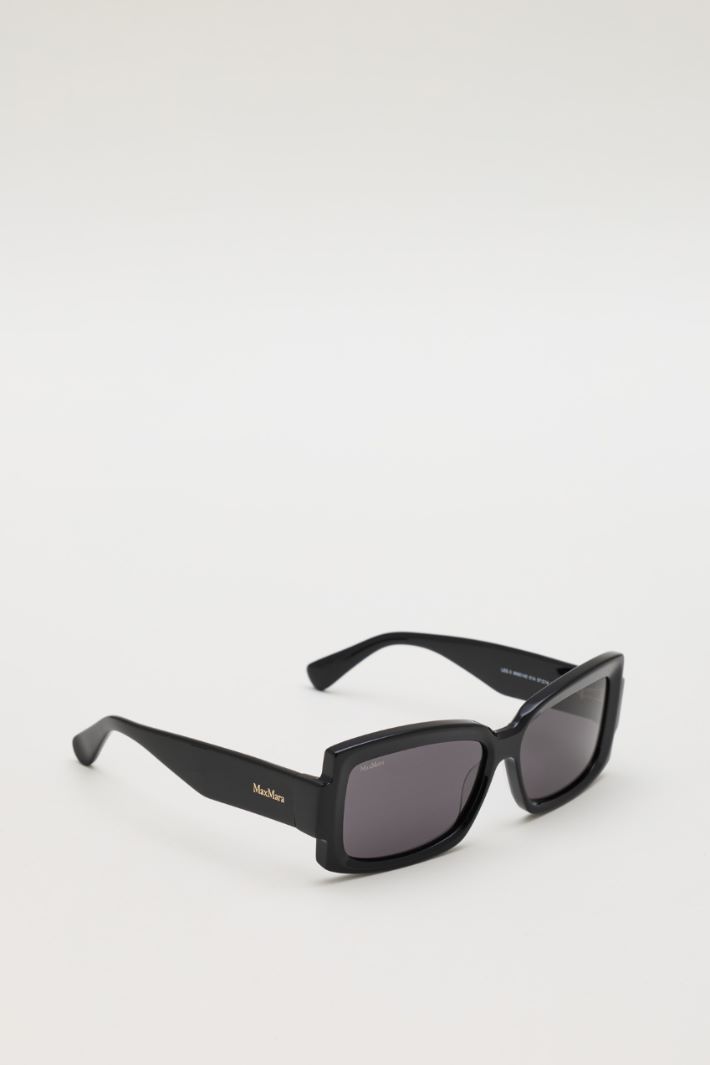 Lunettes de soleil carrées - NOIR - Intrend - 2