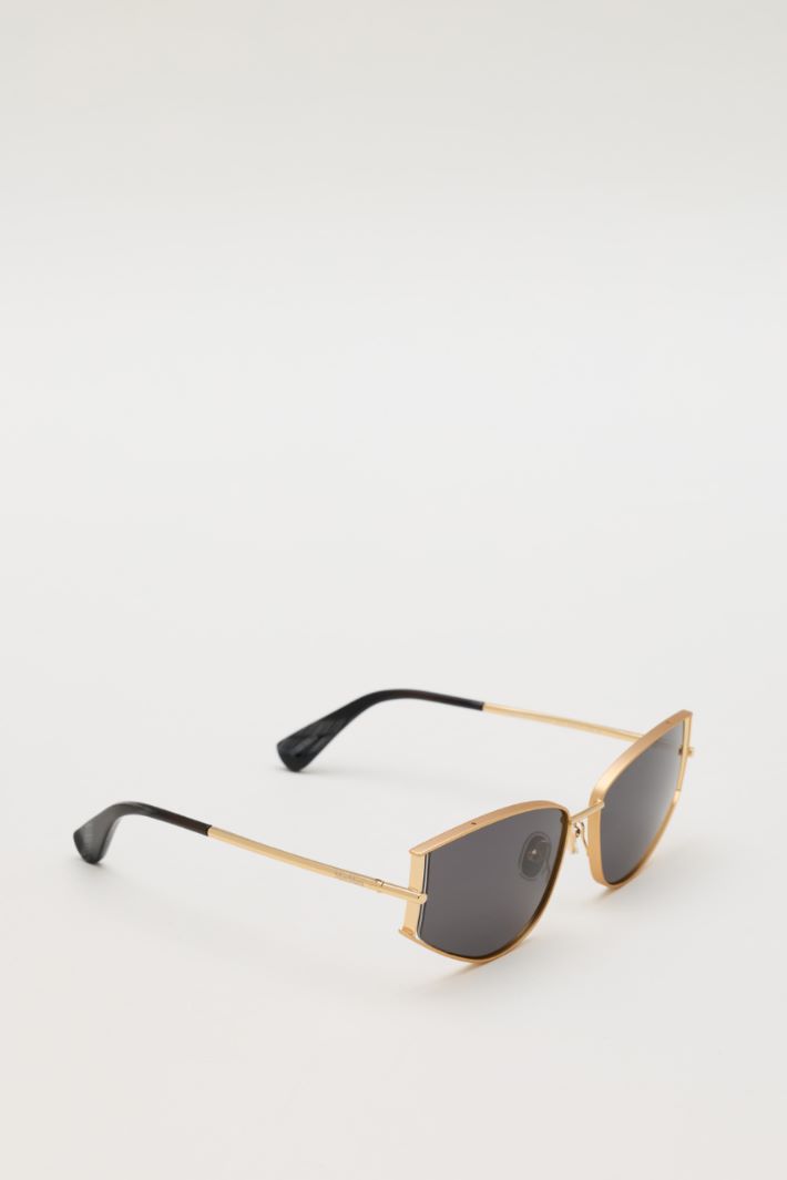 Occhiali da sole cat-eye - ORO - Intrend - 2