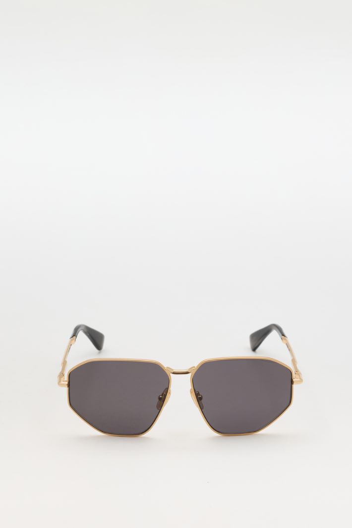 Geometric sunglasses - BLACK - Intrend