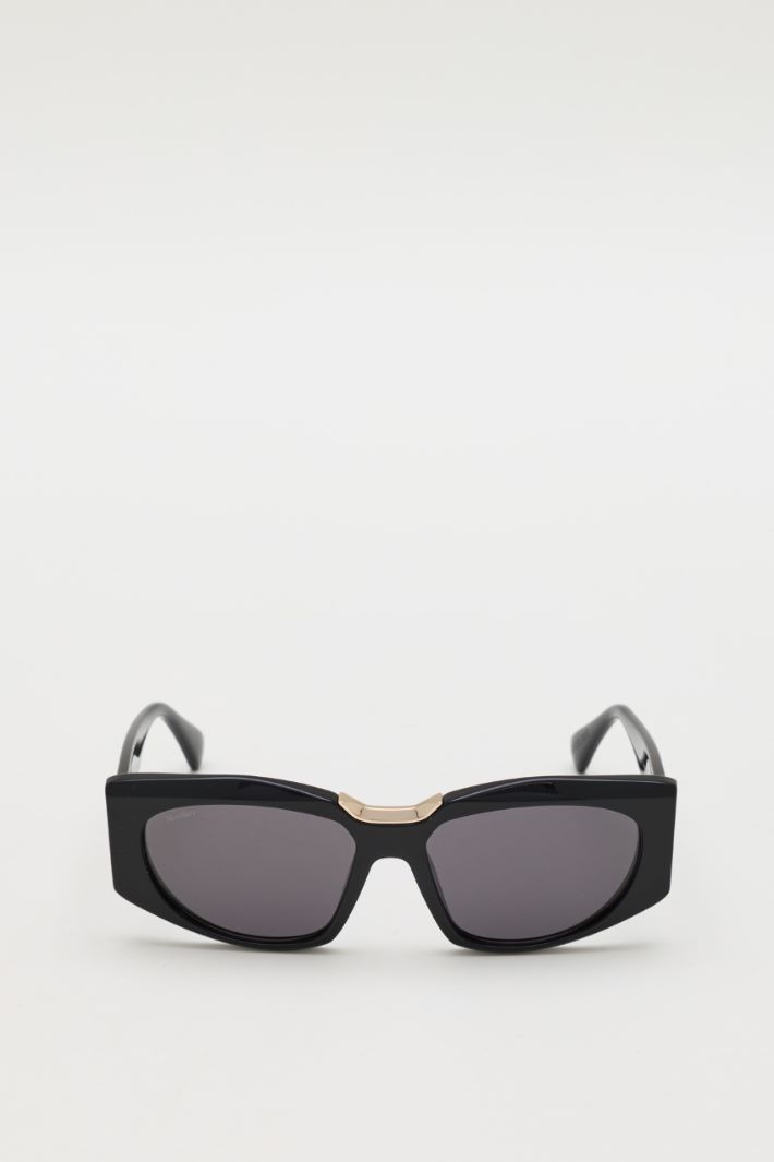 Occhiali da sole cat-eye - NERO - Intrend