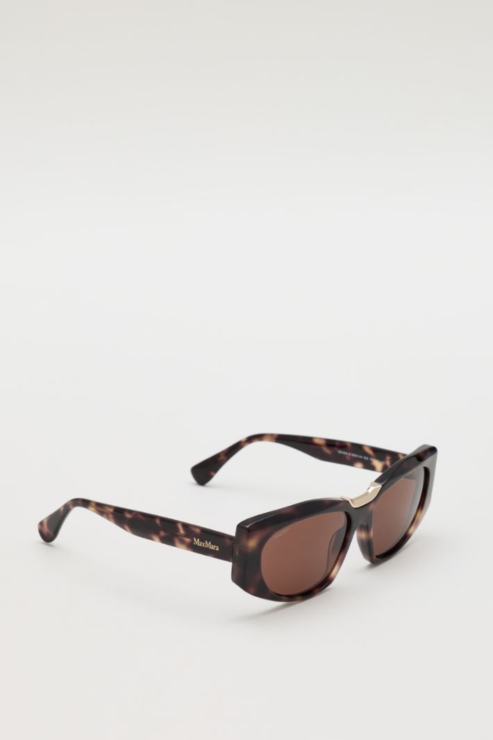 Occhiali da sole cat-eye - MARRONE - Intrend - 2