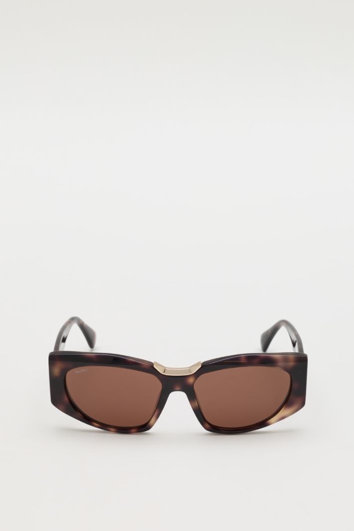 Occhiali da sole cat-eye - MARRONE - Intrend