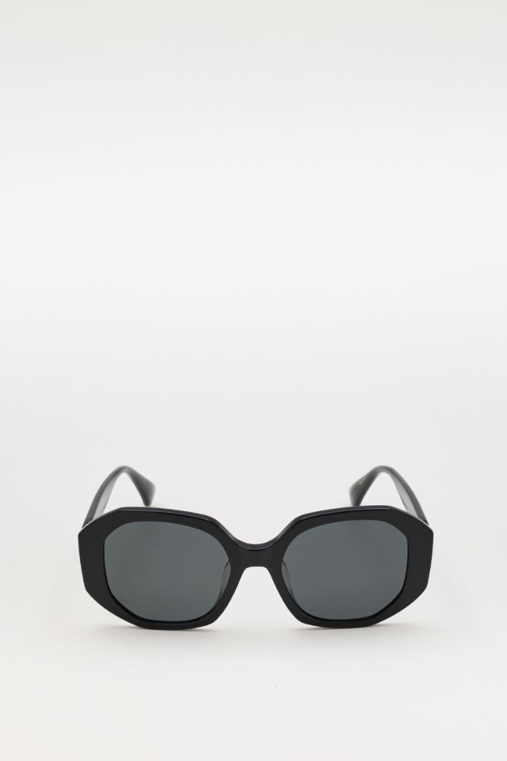 Geometric sunglasses - BLACK - Intrend