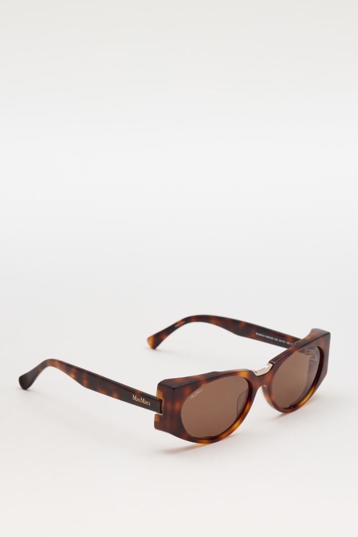 Geometric sunglasses - BROWN - Intrend - 2