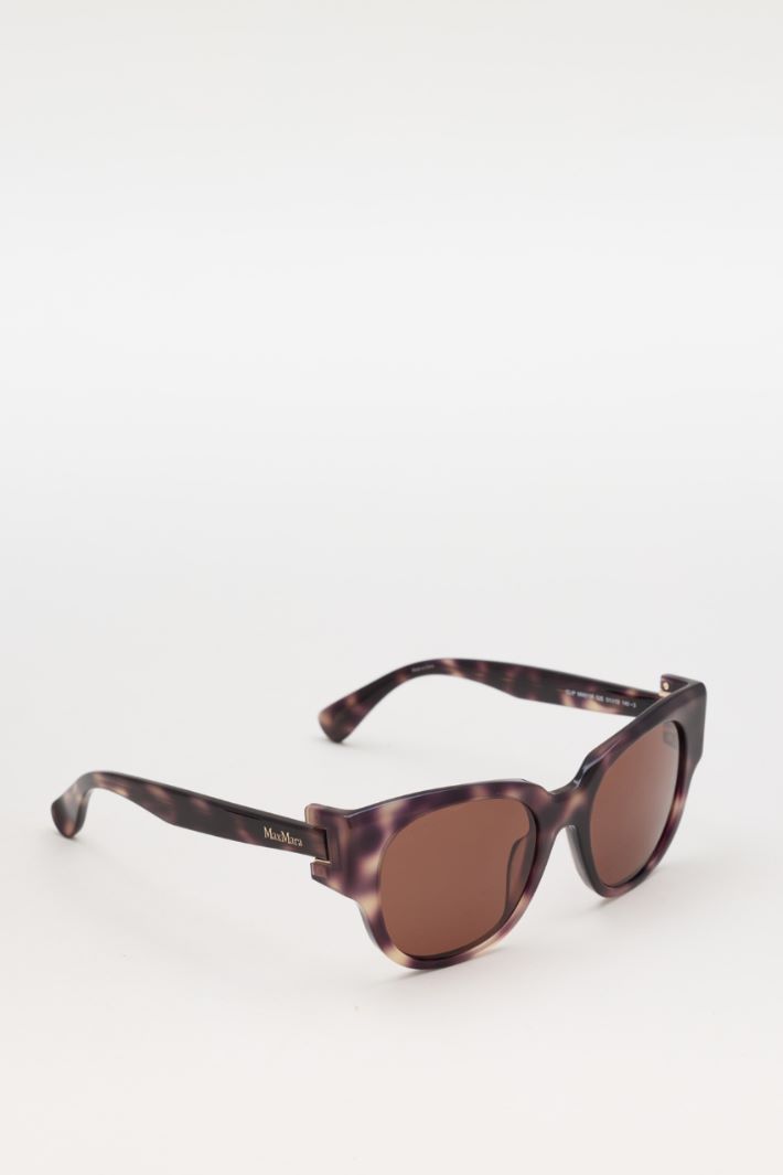 Rounded sunglasses - BROWN - Intrend - 2