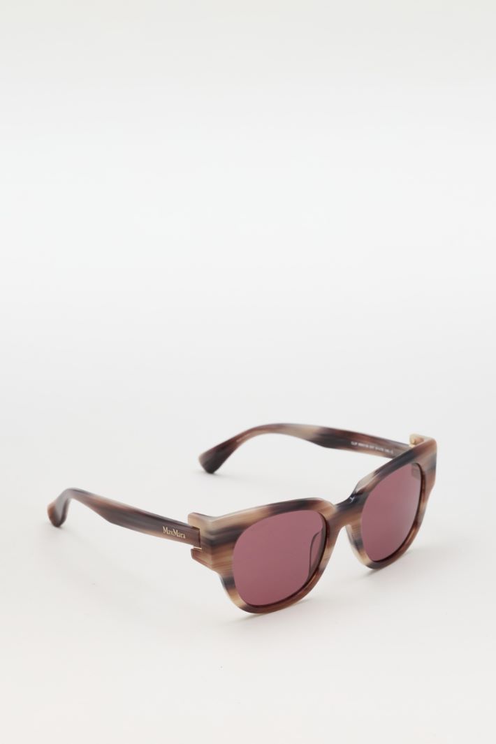 Rounded sunglasses - VIOLET - Intrend - 2