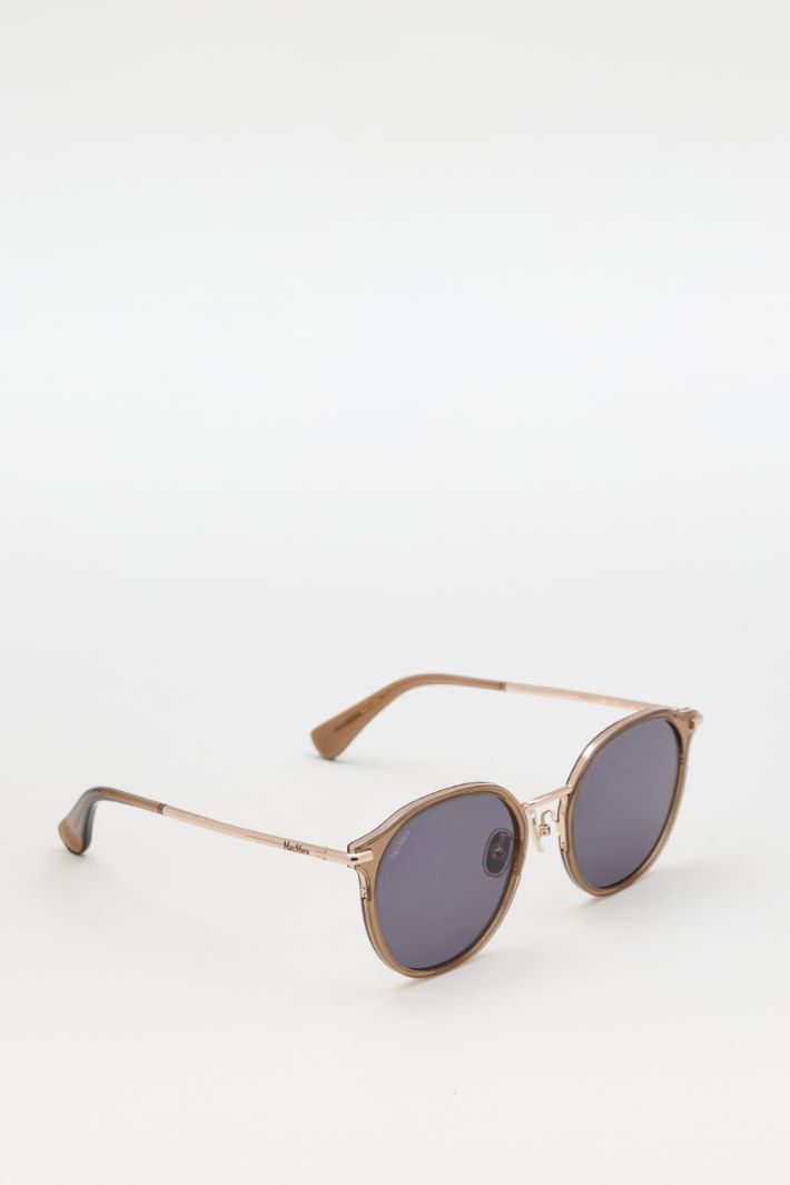 Round sunglasses - BROWN - Intrend - 2