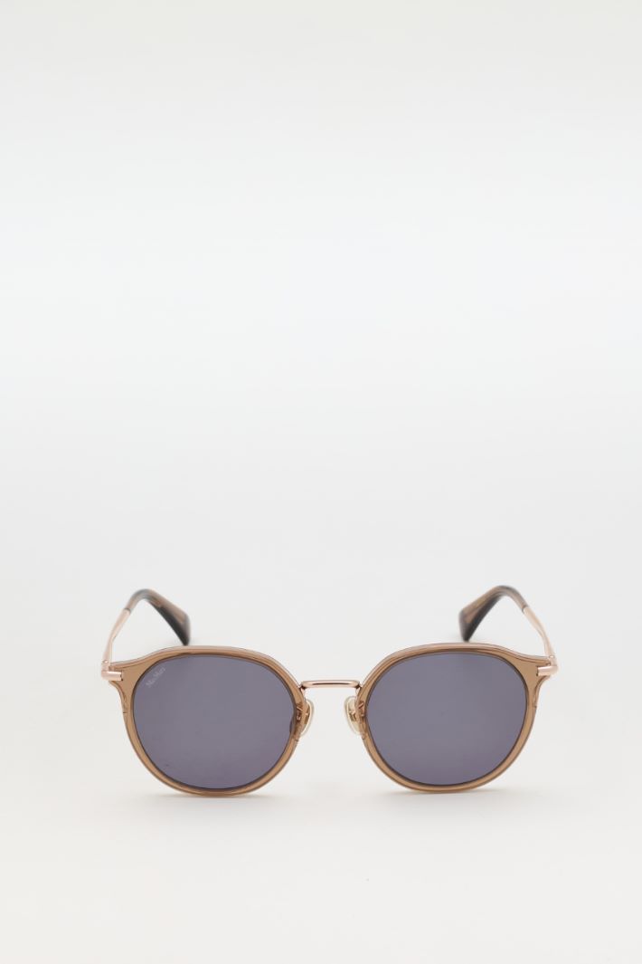 Round sunglasses - BROWN - Intrend