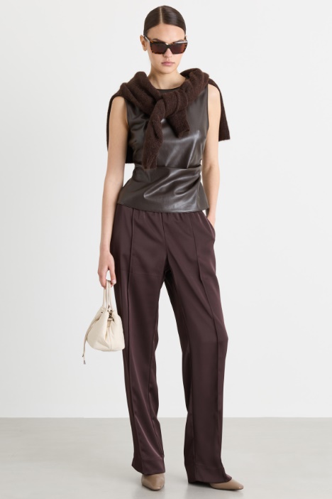 Top in jersey spalmato - Intrend