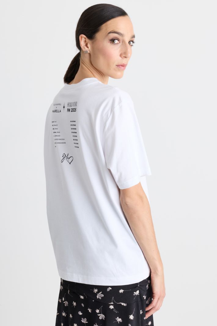 T-shirt con stampa - BIANCO - Intrend - 4