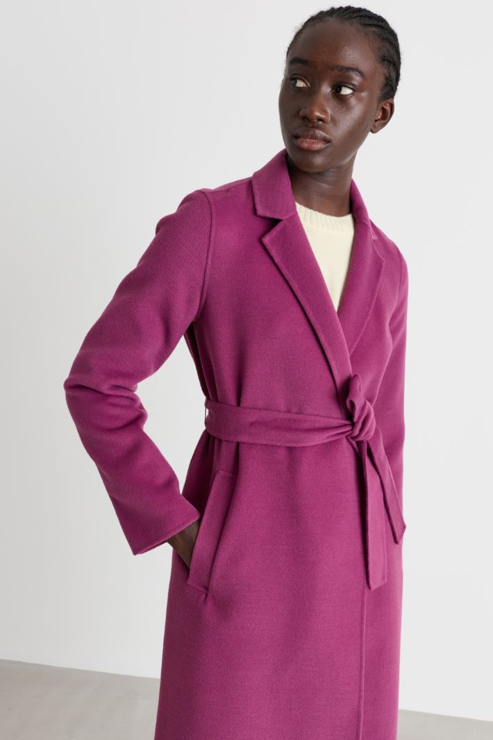 Cappotto a vestaglia - VIOLA - Intrend - 3