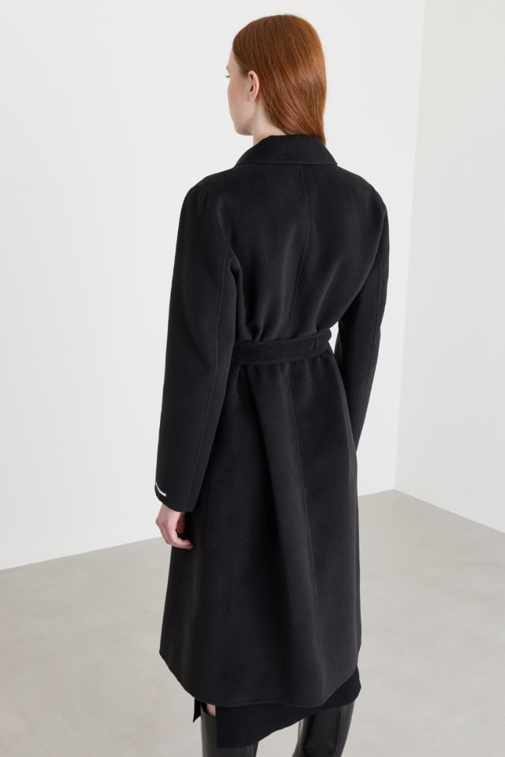 Robe Coat - BLACK - Intrend - 4