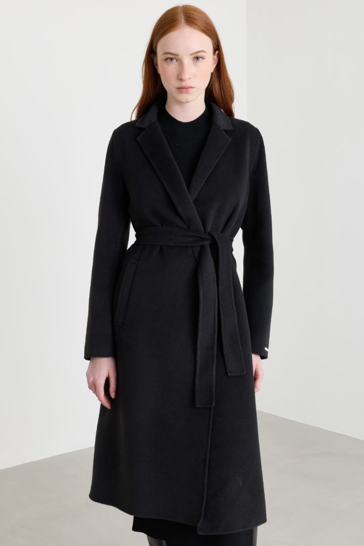 Robe Coat - BLACK - Intrend - 2