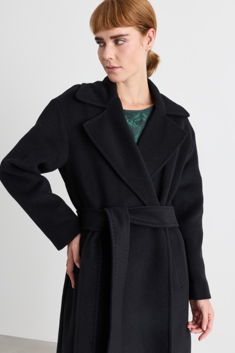 Cappotto in panno doppio