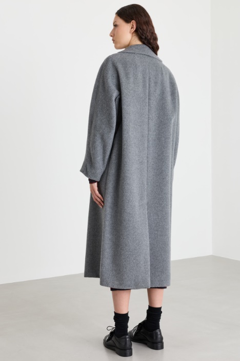 Cappotto a vestaglia con cintura