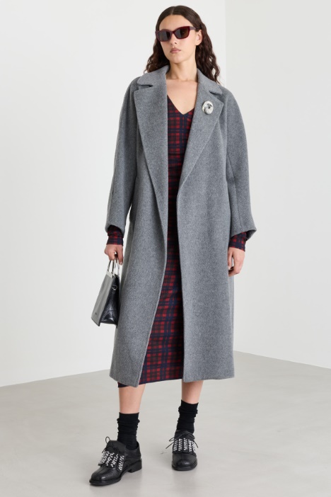 Cappotto a vestaglia con cintura - Intrend