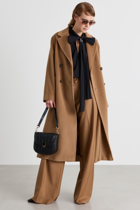 Cappotto doppiopetto a uovo - Intrend