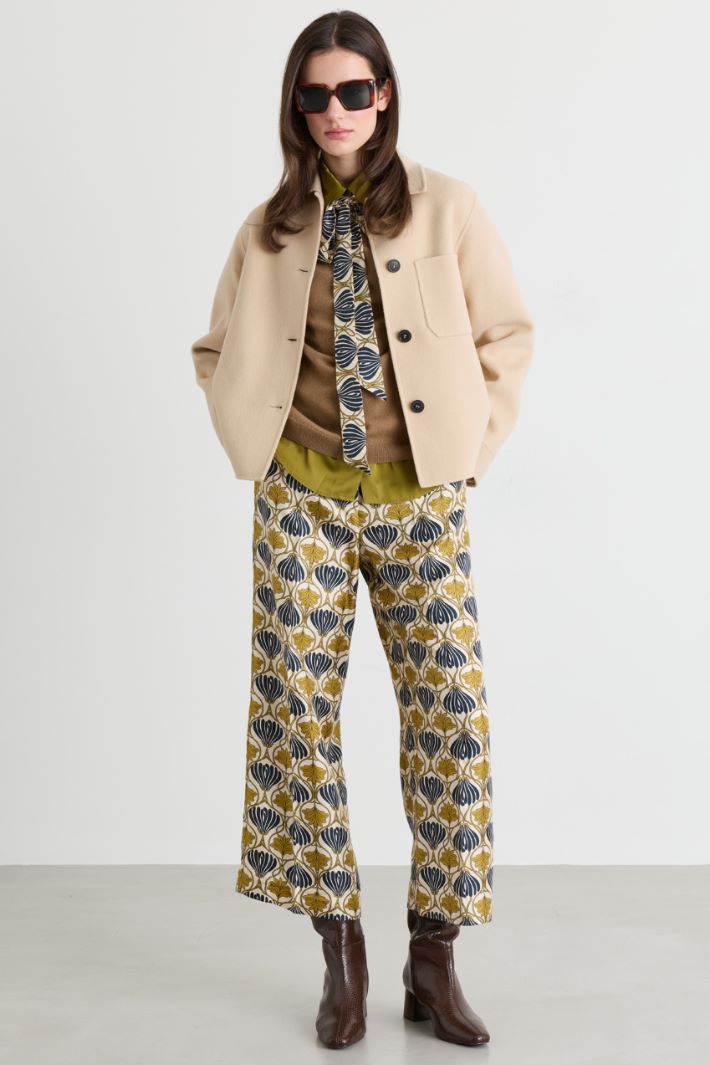 Pocket shirt jacket - BEIGE - Intrend