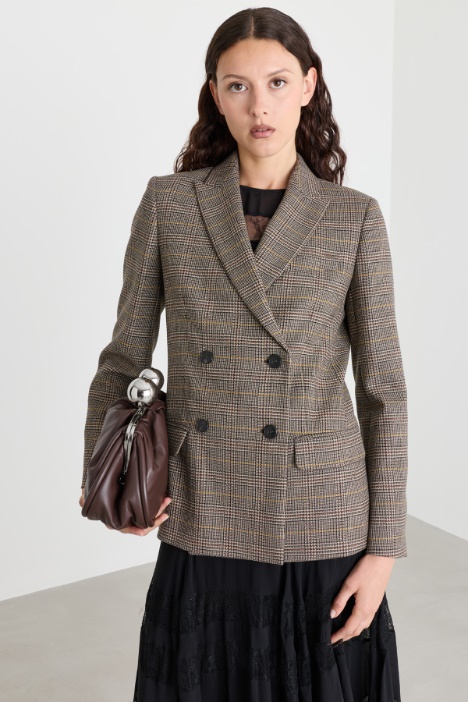 Blazer doppiopetto con spacco - Intrend