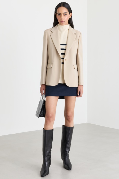 Blazer de botonadura sencilla - Intrend