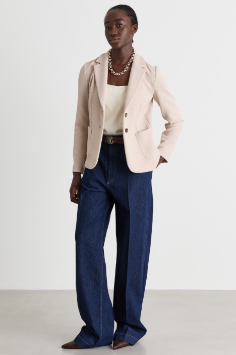Blazer de esterilla - Intrend