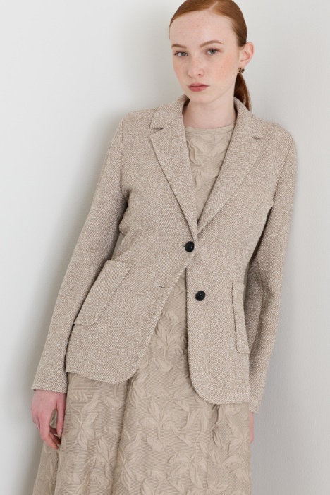 Basketweave jacket - Intrend