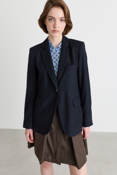 Flannel blazer - Intrend