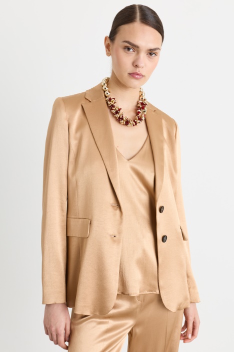 Satin blazer - Intrend