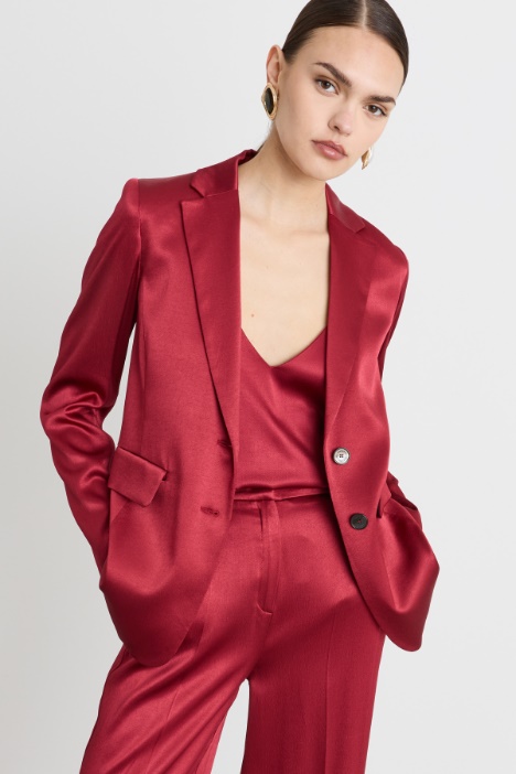 Satin blazer - Intrend