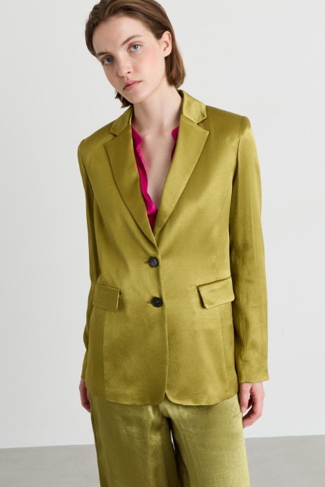 Satin blazer - Intrend