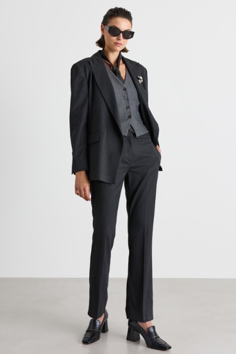 Blazer con cinturón - Intrend