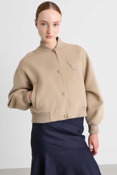 Double-faced bomber jacket - Intrend