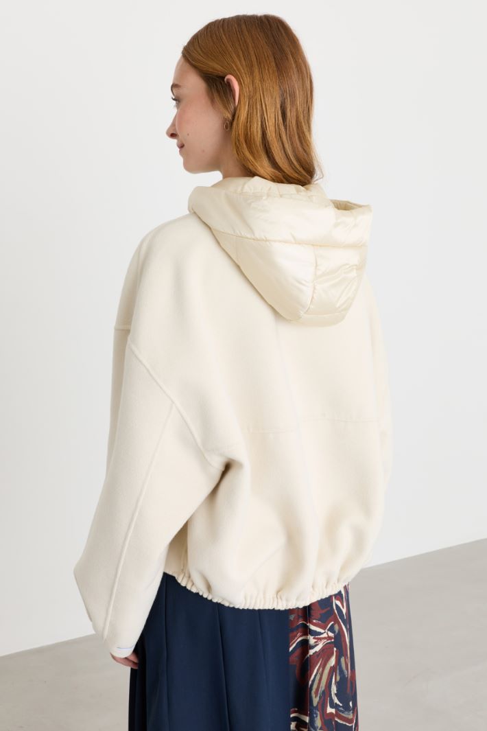 Kapuzenjacke - WEISS - Intrend - 4