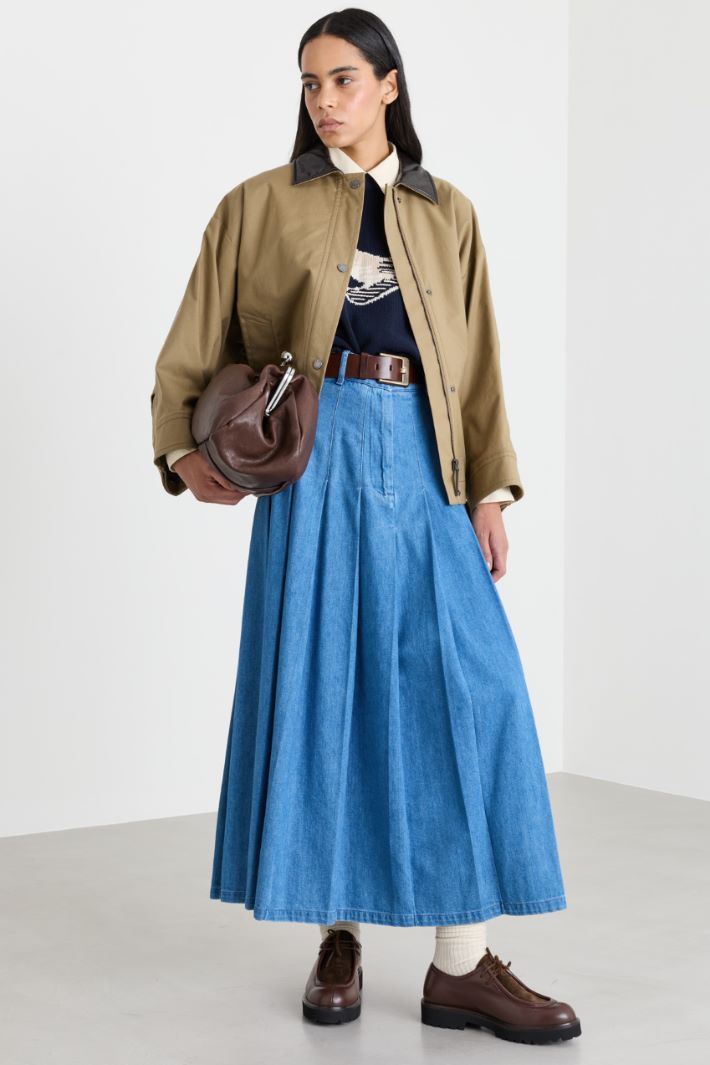 Veste en toile déperlante - CHAMEAU - Intrend