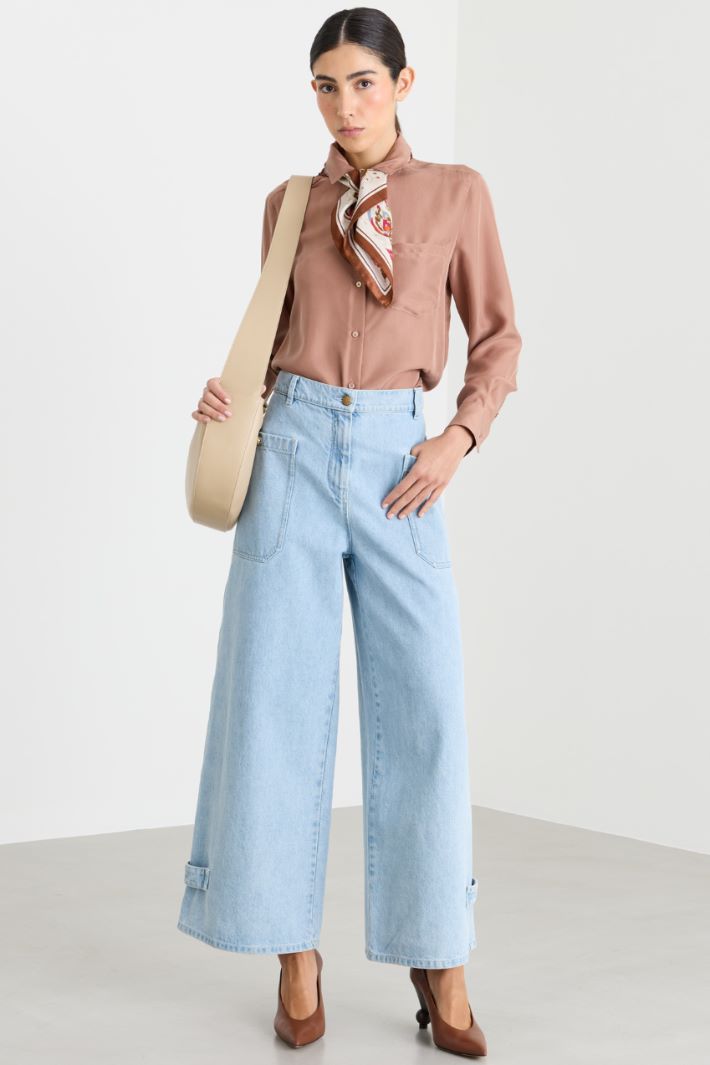 Blusa fluida - ROSA - Intrend