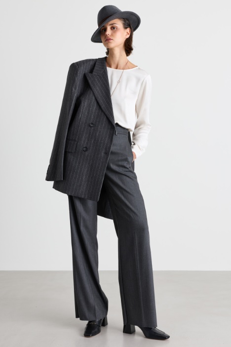 Blusa in raso martellato - Intrend