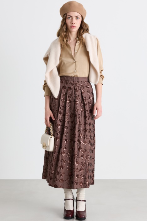 Camicia in raso martellato - Intrend