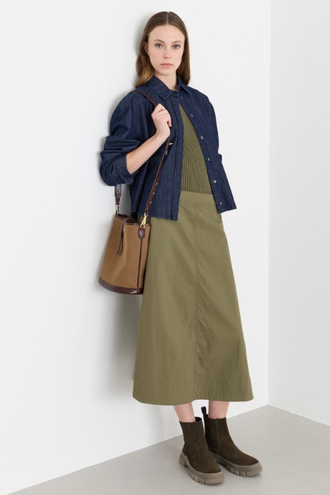 Boxy-Jeanshemd - Intrend