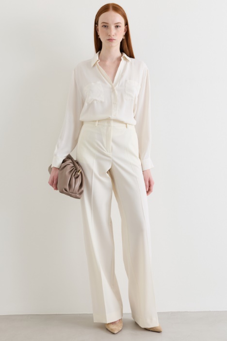 Camicia con foulard - Intrend