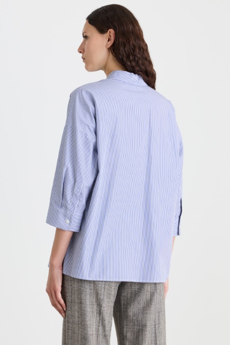 Camicia con manica a tre quarti