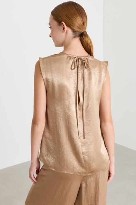 Blusa in raso