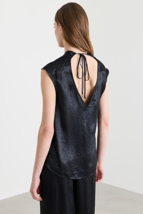 Blusa in raso