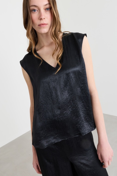 Blusa in raso
