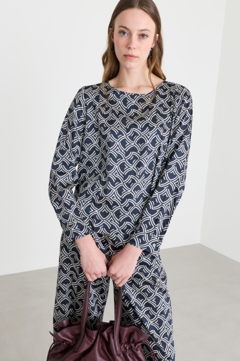 Printed blouse - Intrend