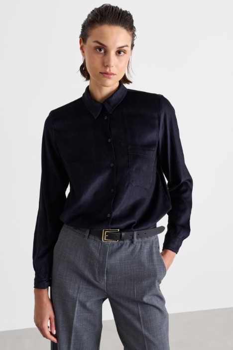 Camicia in velluto a coste - Intrend