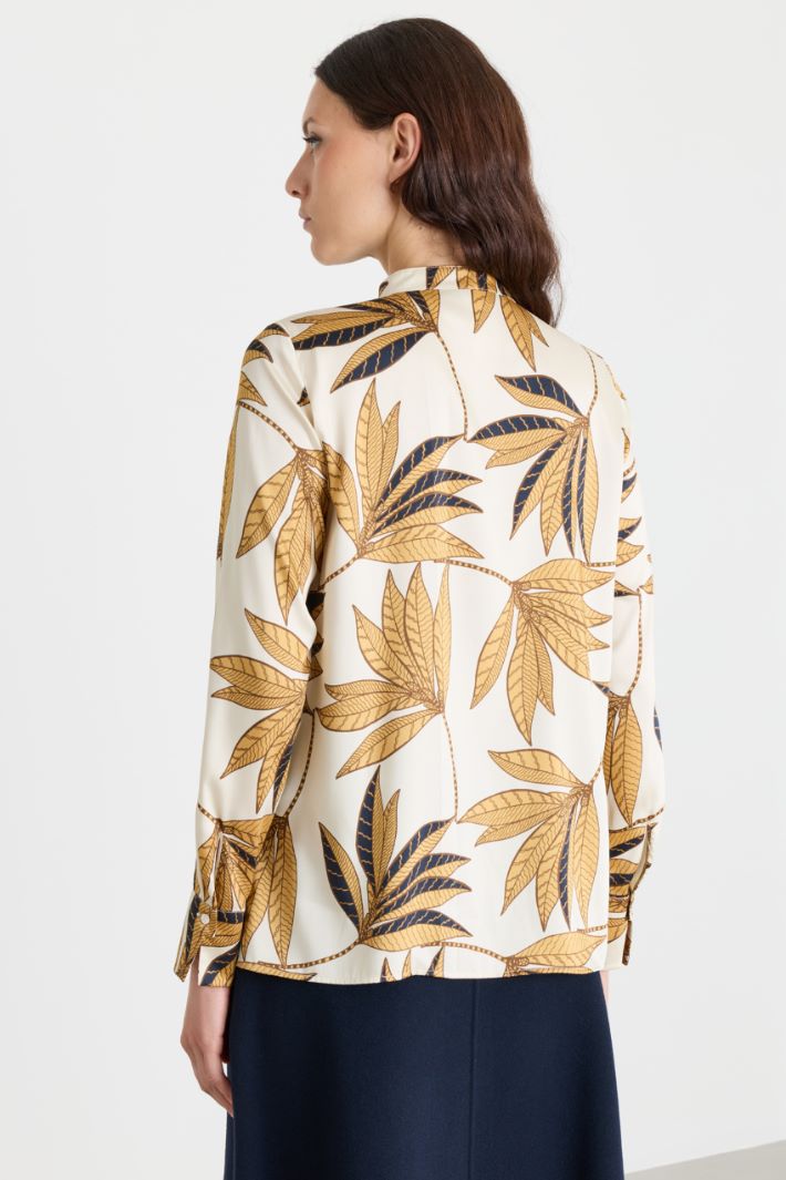 Camicia dritta stampata - GIALLO - Intrend - 4