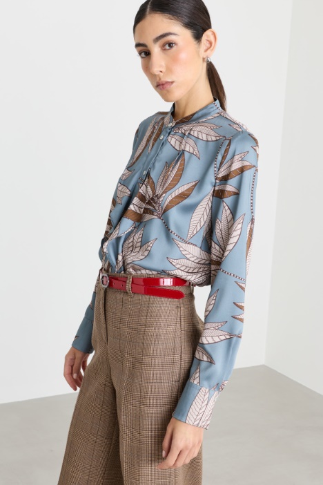 Camicia dritta stampata - Intrend