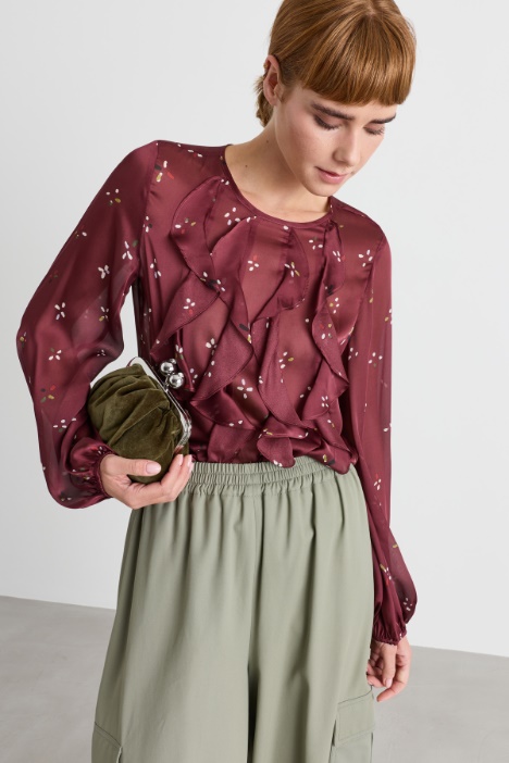 Ruffled blouse - Intrend